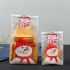 500Pcs 1.5 Inch Merry Christmas Round Stickers Santa Elk Pattern Envelope Baking Seal Labels Kids XMAS Gifts Packaging Stickers