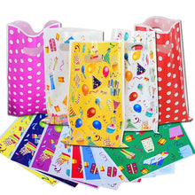 Load image into Gallery viewer, 10/20pcs Printed Gift Bags Polka Dots Plastic Candy Bag Child Party Loot Bags Boy Girl Kids Birthday Party Favors Supplies Decor