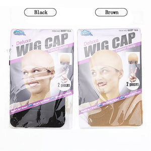 Top Selling Hair Net Mesh Wig Cap Stocking Liner Snood Mesh Stretch Nude Beige Use and Wash Easily Glueless Dome Hairnets Cap