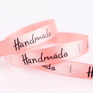 5 Yards  Handmade Printed Polyester Ribbon For Bow Craft Wedding Party DIY Decoration Gift packaging accessories 10mm