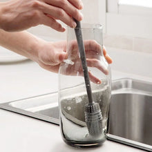Load image into Gallery viewer, Silicone Cup Brush Cup Scrubber Glass Cleaner  Kitchen Cleaning Tool Long Handle Drink Wineglass Bottle Glass Cup Cleaning Brush