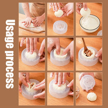 Load image into Gallery viewer, Bun Making Mould Chinese Baozi Molds DIY Pastry Pie Dumpling Maker Baking and Pastry Steamed Stuffed Tool Kitchen Accessories