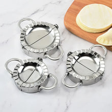 Load image into Gallery viewer, Portable Dumpling Maker Stainless Steel Dumpling Mold Dumplings Maker Empanada Press Mold and Kitchen Dumpling Peeler Mold Tools