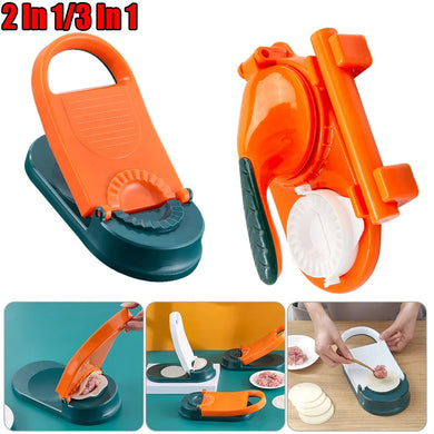 2 In 1/3 In 1 Dough Pressing Tool DIY Dumpling Maker Mould Manual Press Dumpling Crust Tool Kitchen Dumpling Wrapper Maker