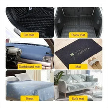 Load image into Gallery viewer, 60/2pcs Carpet Fixing Stickers Double Faced High Adhesive Car Carpet Fixed Patches Home Floor Foot Mats Anti Skid Grip Tapes