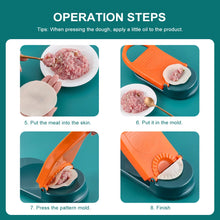 Load image into Gallery viewer, 2 In 1/3 In 1 Dough Pressing Tool DIY Dumpling Maker Mould Manual Press Dumpling Crust Tool Kitchen Dumpling Wrapper Maker