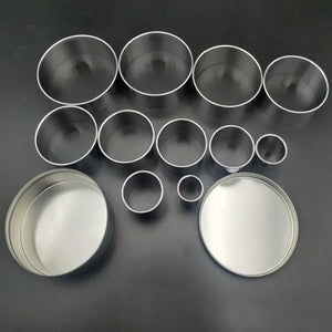 11pcs/set Fruit Cookie Cutter Mold Round Shape Box Design Mini Stainless Steel Mould Biscuit Fondant Cake DIY Decorating Tools