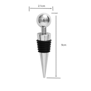 1Pc Silicone Bottle Stopper Wine Storage Twist Cap Plug Reusable Vacuum Sealed Bottle Cap Champagne Stopper Wine Gifts Bar Tools