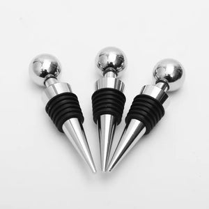 1Pc Silicone Bottle Stopper Wine Storage Twist Cap Plug Reusable Vacuum Sealed Bottle Cap Champagne Stopper Wine Gifts Bar Tools