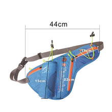Load image into Gallery viewer, Reflective Waist Running Bags with Bottle Holder Sports Fanny Pack for Camping/Hiking Waist Pack Bags