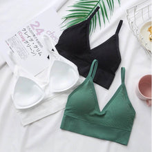 Load image into Gallery viewer, OllyMurs Women Sexy Crop Tube Tops Female Streetwear Sports Tee Bra Lingerie