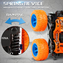 Load image into Gallery viewer, New Mini Inertial Vehicle Four-Wheel-Drive Plastic Children Toy Car Pull Back Stunt Car