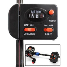 Load image into Gallery viewer, Fishing Line Length Counter Fishing Line Counter Full-featured Equipped With Light Professional Fishing Tackle Tool