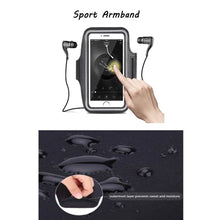 Load image into Gallery viewer, Universal Outdoor Sports, Gym, Running Phone Holder Armband Case for Samsung, Huawei, iPhone devices