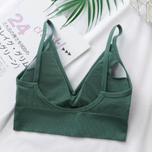 Load image into Gallery viewer, OllyMurs Women Sexy Crop Tube Tops Female Streetwear Sports Tee Bra Lingerie