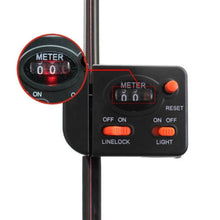 Load image into Gallery viewer, Fishing Line Length Counter Fishing Line Counter Full-featured Equipped With Light Professional Fishing Tackle Tool