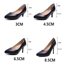 Load image into Gallery viewer, Professional Simple Comfort Black Work Shoes Leather Sexy