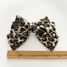 Load image into Gallery viewer, New Arrival Barrette 3 layers Leopard Print Hairpin Large Bow Hair Clip Accessories