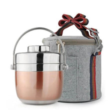 Load image into Gallery viewer, WORTHBUY Japanese Thermal Stainless Steel For Lunch Box Picnic Portable Bento Box