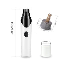 Load image into Gallery viewer, Rechargeable Nails for Pets Animal USB Electric Grooming Sets Clipper Accessories
