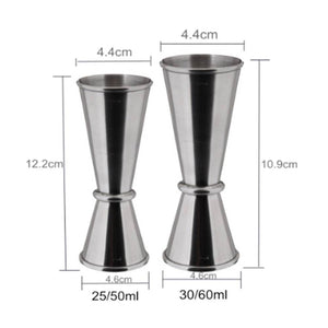 304 Stainless Steel Copper Gold Double Jigger Japanese Design Cocktail Measuring Cup