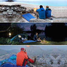 Load image into Gallery viewer, Camping Sleeping Pad Inflatable Cushion Mattress Air Bed for Outdoor Activities