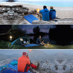 Camping Sleeping Pad Inflatable Cushion Mattress Air Bed for Outdoor Activities