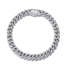 Load image into Gallery viewer,  8mm Miami Cuban Link Wedding Dinner Bracelet Bling Charm Men&#39;s Hip Hop Chain Women Jewelry