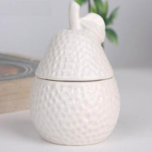 Load image into Gallery viewer, Ceramic Pineapple Storage Tank Candle Container Sugar Jar Piggy Bank Seal Pot with Dustproof Cover Home Decor Gift