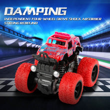Load image into Gallery viewer, New Mini Inertial Vehicle Four-Wheel-Drive Plastic Children Toy Car Pull Back Stunt Car