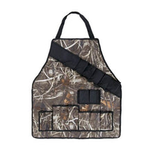 Load image into Gallery viewer, Waterproof Camouflage Apron Multifunction BBQ Grill Condiment Holder Multi-pockets