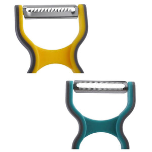 3 Pcs Vegetable Fruits Peeler Grater Cutter Kitchen Peeling Tool (Random Color)
