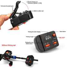 Load image into Gallery viewer, Fishing Line Length Counter Fishing Line Counter Full-featured Equipped With Light Professional Fishing Tackle Tool