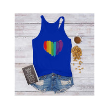 Load image into Gallery viewer, (FR) Colorful Heart Printed Tank Tops Casual Harajuku Tops for Women Ladies Sleeveless Vest Valentine Day Gift