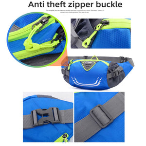 Waist Bag Fanny Pack Pouch Water Bottle Pocket Gym Sport Fitness