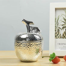 Load image into Gallery viewer, Ceramic Pineapple Storage Tank Candle Container Sugar Jar Piggy Bank Seal Pot with Dustproof Cover Home Decor Gift