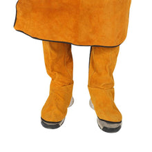 Load image into Gallery viewer, Leather Flame Retardant Welding Spats Safety Boot Flame Heat Abrasion Resistant Foot Safety Protection