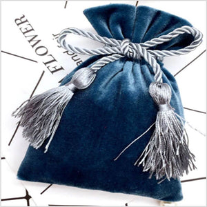 13x18cm Velvet Bags With Tassel 1pc Jewelry Packing Bags Wedding Candy Gift Bags Pouches