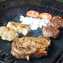 Load image into Gallery viewer, 5Pcs/Box Non-stick BBQ Grill Mat 40*33cm Baking Mat Cooking Grilling Sheet Heat Resistance Easily Cleaned Kitchen For Party US