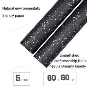 REM Exclusive 5pcs/set Upper grade 60*60cm Flower Wrapping Paper Perfect Gift Wrapping Artwork