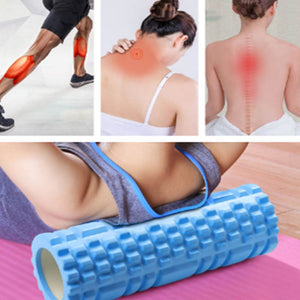 REM Yoga Column Gym Fitness Foam Roller Exercise Back Muscle Massage *26cm