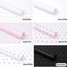 Load image into Gallery viewer, REM 28pcs 50cm*70cm Dot Print Tissue Papers Flower Wrapping Papers Gift Packaging Craft Paper