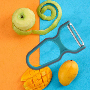 3 Pcs Vegetable Fruits Peeler Grater Cutter Kitchen Peeling Tool (Random Color)
