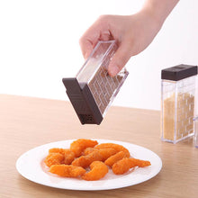 Load image into Gallery viewer, 6pcs/set Acrylic Transparent Spice Jar Colorful Lid Seasoning Box Salt Condiment Storage Containers