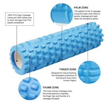 Load image into Gallery viewer, REM Yoga Column Gym Fitness Foam Roller Exercise Back Muscle Massage *26cm