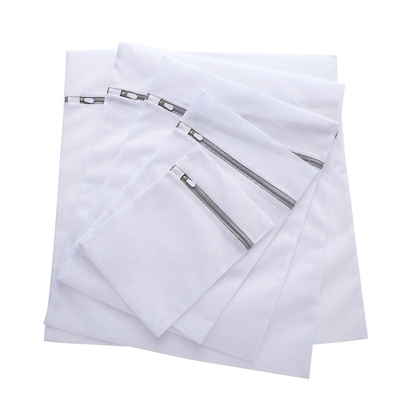 11 Size Mesh Laundry Wash Bag Polyester Coarse Mesh Net for Washing Machine