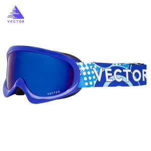 VECTOR Brand Ski Goggles Kids Double Lens UV400 Anti-fog Ski Snow Child Skiing Glasses  Winter Girls Boys Eyewear
