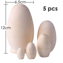 Load image into Gallery viewer, 27 Styles Boys Girls Wooden Matryoshka Dolls Toys Russian Nesting Dolls Best Wishes Kids Christmas New Year Gift Handmade Crafts