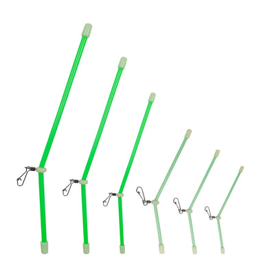 5Pcs Fishing Hooked Balance Plastic Head Snaps with Strong Pin Luminous Sea Hook Accessories