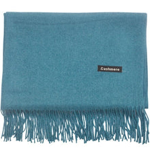Load image into Gallery viewer, Cashmere Scarf Shawl Solid Basic Autumn Winter Wrap Warm Soft Hijab Women Pashmina